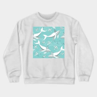 Birthday Whale Crewneck Sweatshirt